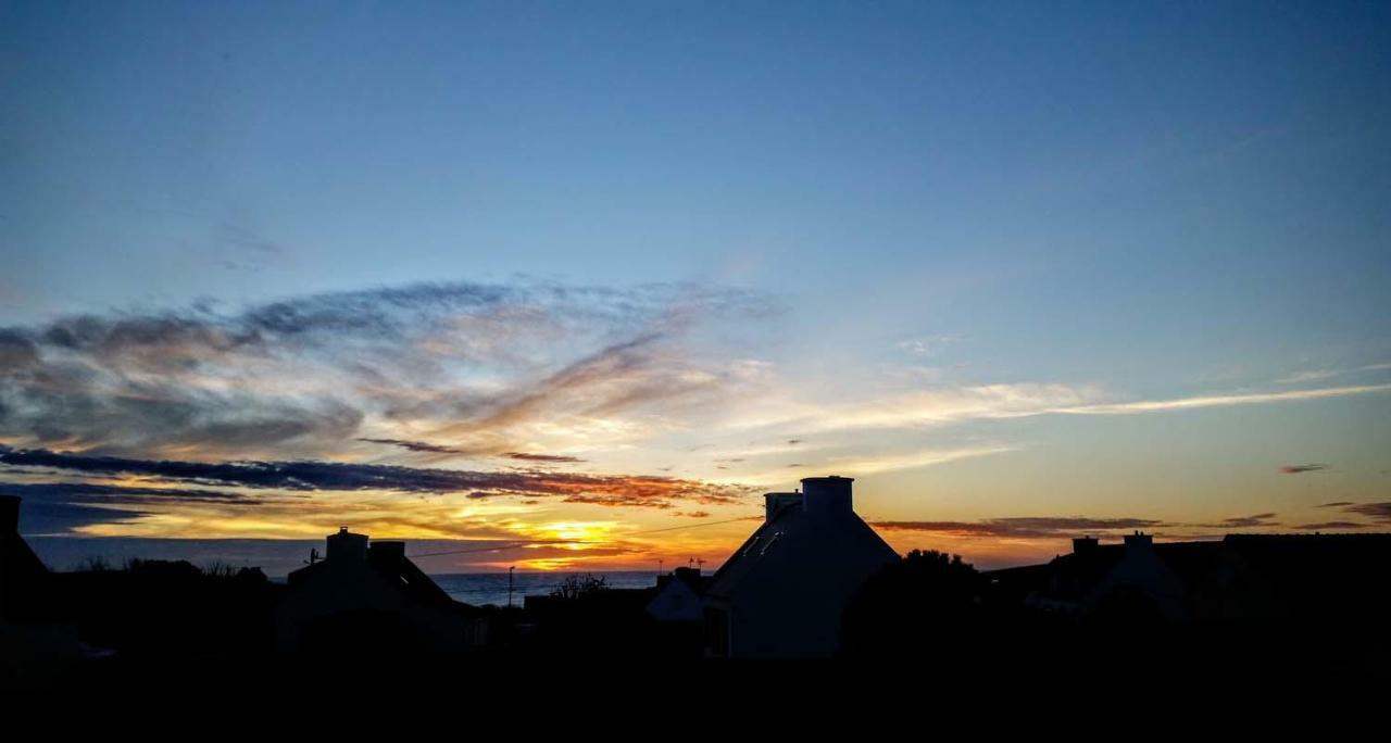 Gite 3*** Vue Sur Mer, Pointe Du Raz Et Terrasse Primelin Esterno foto