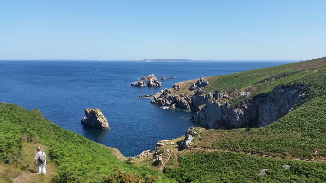 Gite 3*** Vue Sur Mer, Pointe Du Raz Et Terrasse Primelin Esterno foto